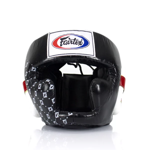 Casque en Cuir Fairtex HG10 - Offrez une protection maximale et un confort supérieur avec ce casque de haute qualité, parfait pour des entraînements intensifs et des compétitions