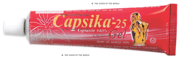 Capsika-25 topical gel