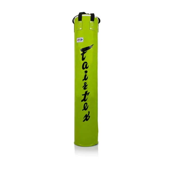 sac de frappe Fairtex vert HB6 banana bag 1M80 muay thai kick boxing mma boxe thai savate