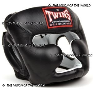 Casque de boxe Twins HGL3 un casque de sparring full face à barre indispensable aux boxeurs professionnels pour l'entraînement et le sparring