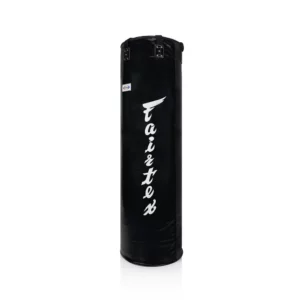Sac de frappe Fairtex noir HB7, le monstre 2m10 de longueur, 140kg rempli, conçu pour vous donner un contact complet et un entraînement complet