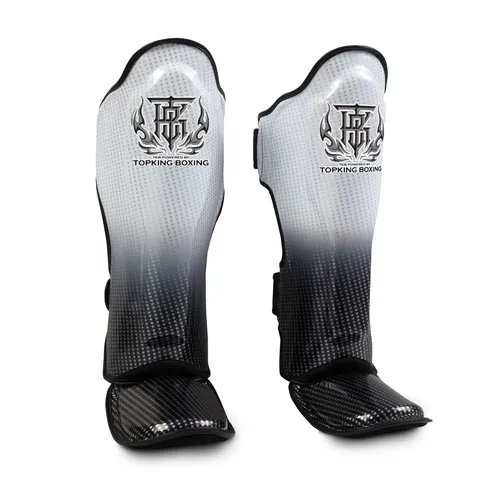 Top-King-Super-Star-Shinguards-protege tibia noir gris