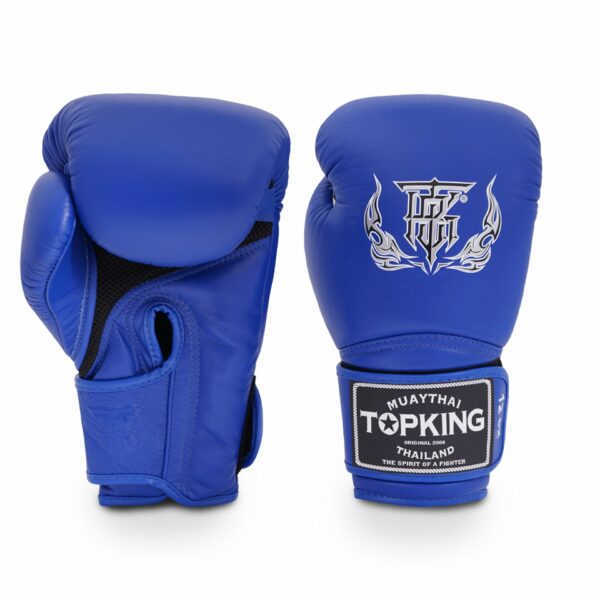 Gants Top King Super Air - Profitez d'une aération optimale et d'une protection maximale avec ces gants en cuir synthétique. Idéals pour des séances d'entraînement intensives et des compétitions