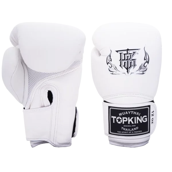 Gants de boxe topking super air blanc