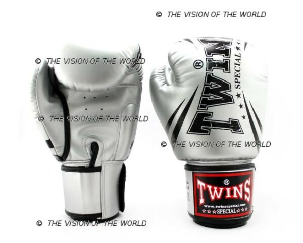 gants twins gris muay thai kick boxing mma boxe anglaise boxe thai boxe pieds-poings