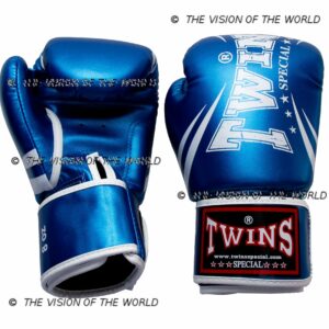 gants twins bleu muay thai kick boxing mma boxe anglaise boxe thai boxe pieds-poings