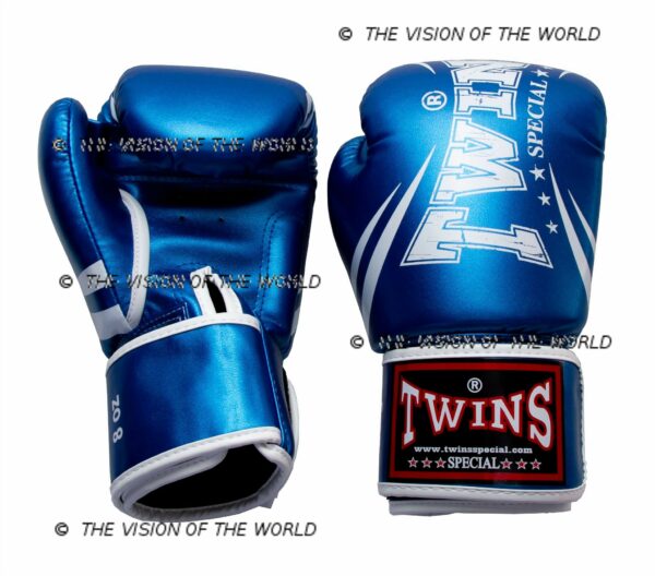 gants twins bleu muay thai kick boxing mma boxe anglaise boxe thai boxe pieds-poings