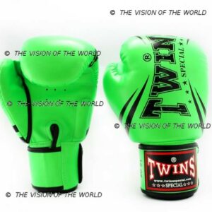 gants twins vert muay thai kick boxing mma boxe anglaise boxe thai boxe pieds-poings