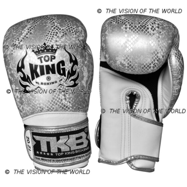 gants de boxe gris top king muay thai kick boxing mma boxe anglaise boxe thai boxe pieds-poings