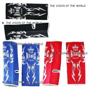 protege cheville top king design tatoo disponible en 3 couleurs : noir, bleu, rouge