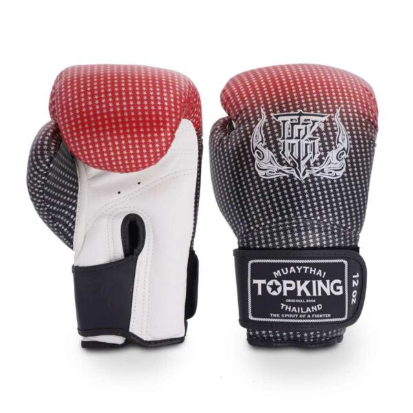 Gants Top King Super Star - Profitez d'une protection et d'un confort exceptionnels avec ces gants en cuir synthétique. Idéals pour les séances d'entraînement et les compétitions.