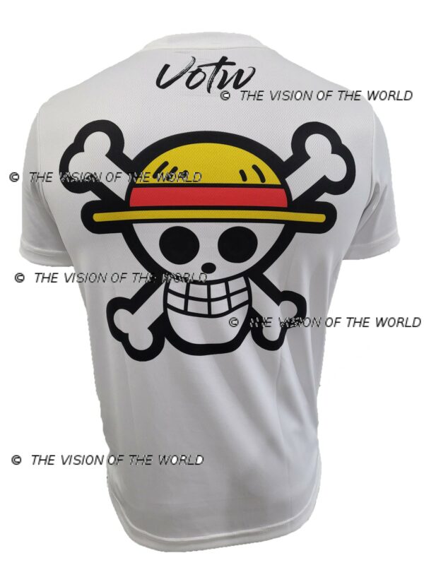 T-shirt one piece mangas Luffy pirates