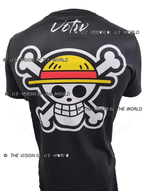T-shirt one piece mangas Luffy pirates