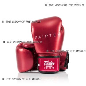 Gants fairtex bgv22 metallic boxe thai muay thai Kick boxing mma boxe anglaise savate