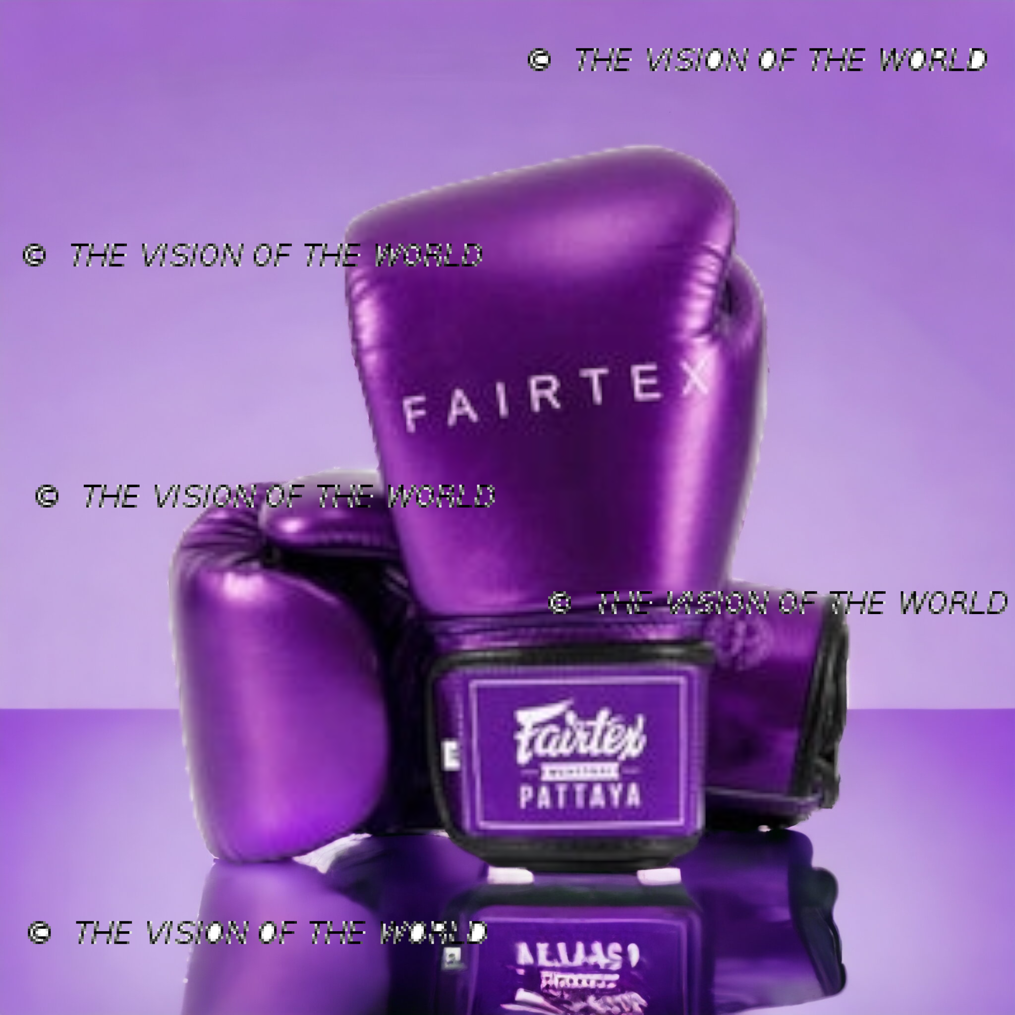 Gants Fairtex Metallic Violet