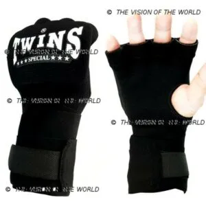 bandes CH7 twins noir boxe thai muay thai kick boxing Mma savte boxe anglaise