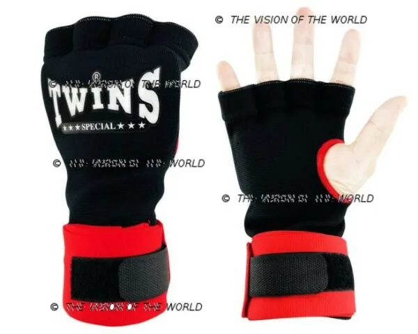 bandes CH7 twins rouge boxe thai muay thai kick boxing Mma savte boxe anglaise