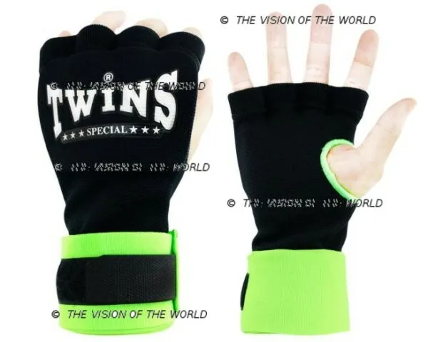 bandes CH7 twins vert boxe thai muay thai kick boxing Mma savte boxe anglaise