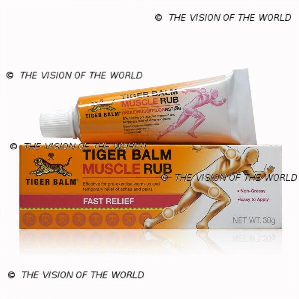 Tiger Balm muscle rub creme chauffante