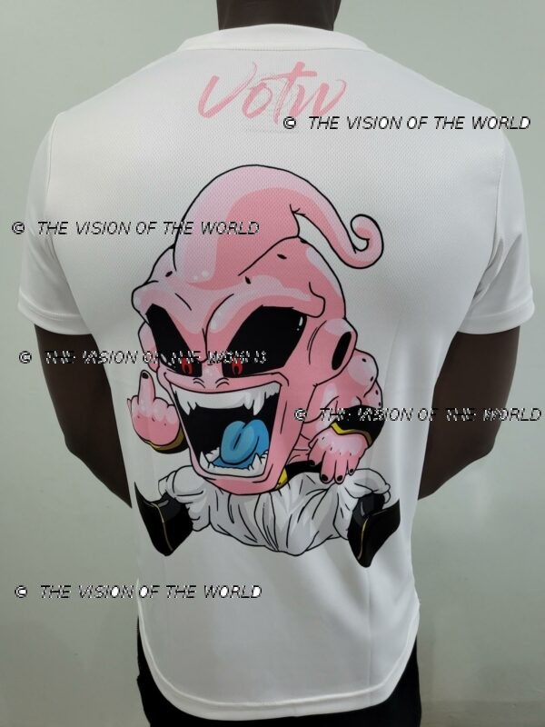 buu back t-shirt wht dragon ball