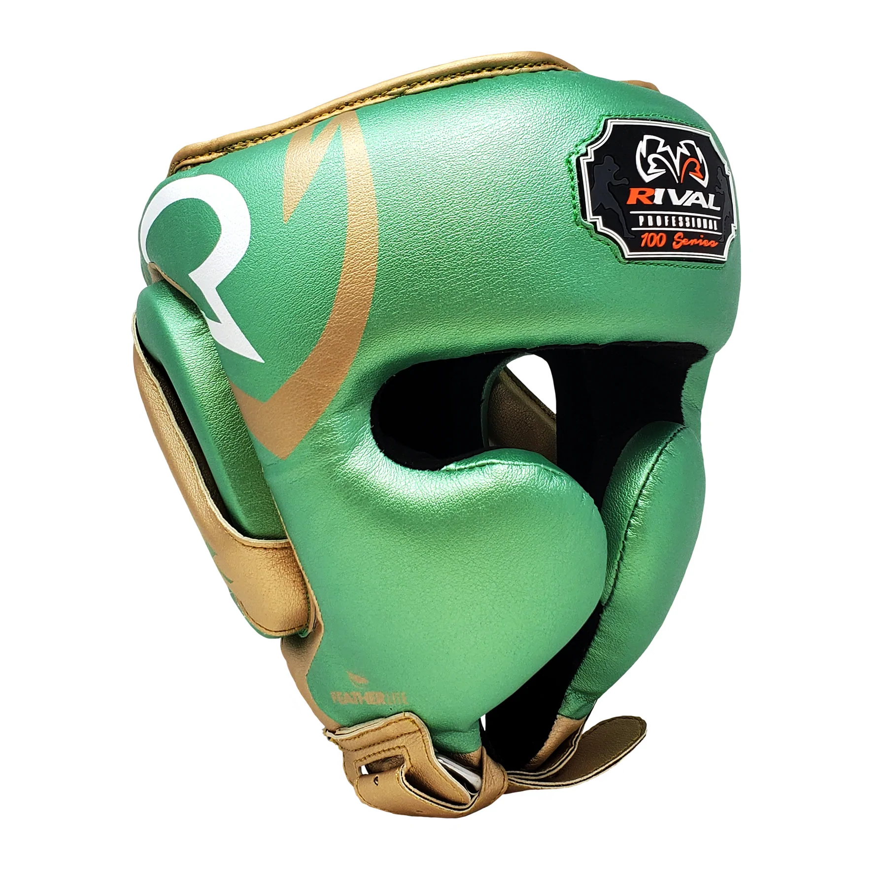 casque de protection professionel rival rhg100 vert/or