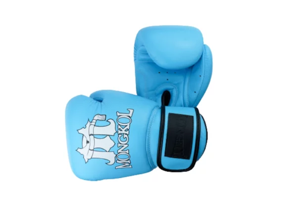 Gants-de-boxe Mongkol-bleu-ciel