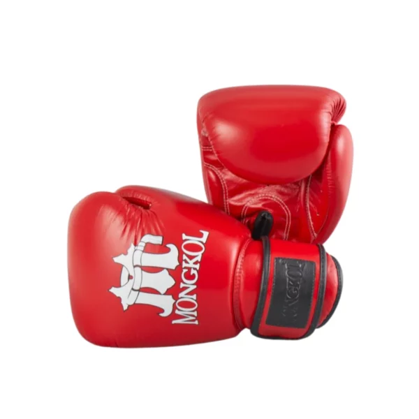 Gants-de-boxe-Muaythai-rouge
