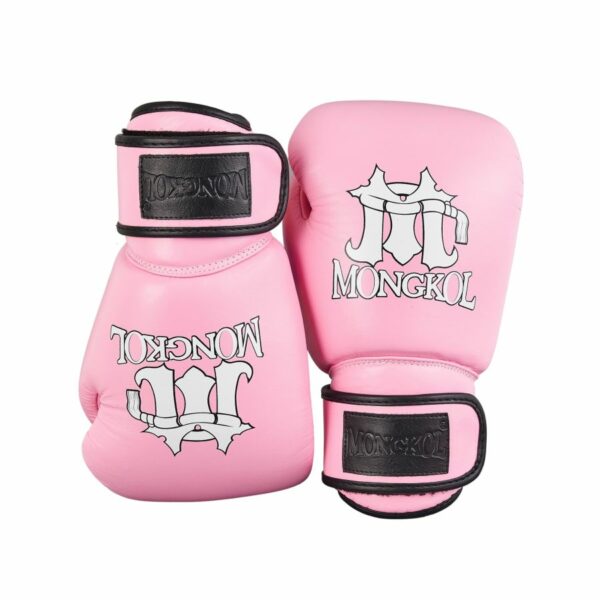 Gants de boxe Muay Thai Mongkol - Protection et confort supérieurs avec ces gants en cuir véritable. Parfaits pour des entraînements intensifs et des compétitions.