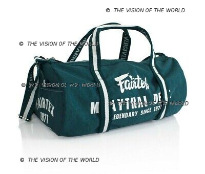 Fairtex bag9 vert sac de sport gym bag