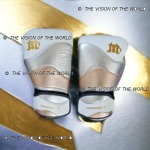 Gants Muaythai Mongkol Off White