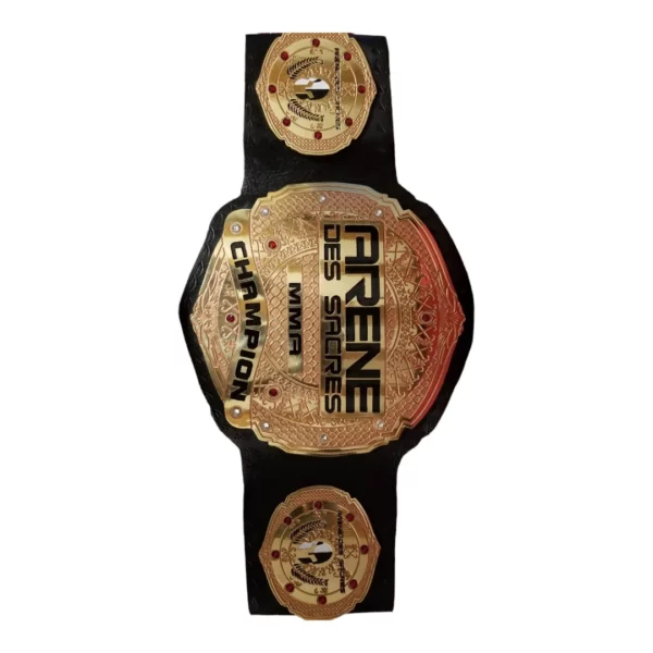 Parfaite pour les compétitions de boxe, les cérémonies de remise de prix et les événements promotionnels, cette ceinture de boxe personnalisée est un symbole de prestige et de réussite. Offrez-la à vos champions ou utilisez-la pour marquer des événements spéciaux dans le monde de la boxe.
