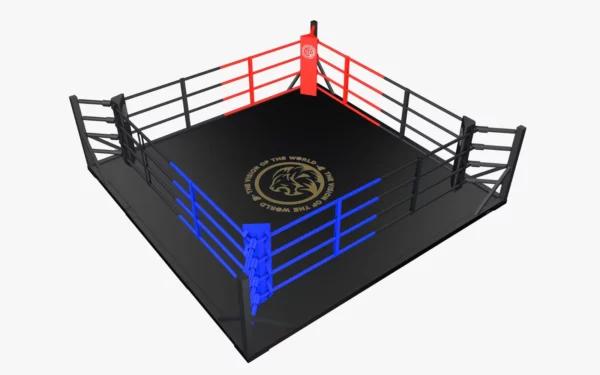 Découvrez notre ring de boxe autoportant, conçu pour offrir une stabilité et une performance optimales sans nécessiter de fixation au sol. Parfait pour les salles de sport, les clubs de boxe et les événements, ce ring de boxe est facile à installer, démonter et transporter.