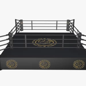Découvrez notre ring de boxe sur podium, conçu pour offrir une expérience de combat réaliste et professionnelle. Idéal pour les compétitions, les entraînements intensifs et les démonstrations, ce ring de boxe surélevé garantit une visibilité optimale et une sécurité accrue pour les boxeurs.