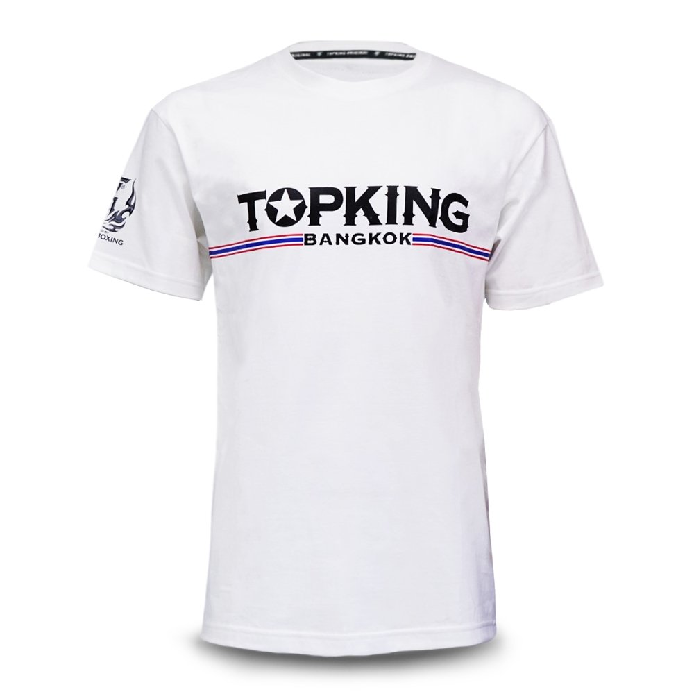 Découvrez le T-shirt TopKing Bangkok, un choix parfait pour les amateurs de Muaythai et de sports de combat. Conçu avec des matériaux de haute qualité, ce T-shirt offre un confort exceptionnel et une durabilité remarquable