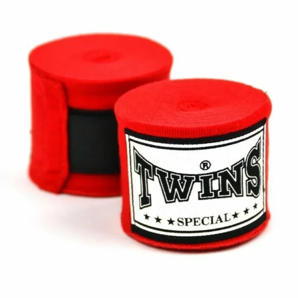 Bande de proctection twins rouge Bandes de protection Twins rouge CH5 pour Muay Thai et boxe professionnelle