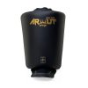 CALF-KICK- Arwut PADS-CKP1 face Calf Kick Pads vue de face ARWUT CKP1 professionnels pour entraînement Muay Thai, MMA et kickboxing, protection tibia et mollet haute densité pour coachs et sportifs