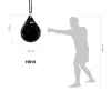 Fairtex Aqua Bag HB16 dimensions Sac de frappe à eau Fairtex Aqua Bag HB16 noir dimension