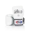 Gants de boxe Fairtex bgv1 blanc Gants de boxe Fairtex BGV1 blanc Muay Thai premium fabriqués en Thaïlande avec protection haute densité pour entraînement boxe kickboxing et sports de combat
