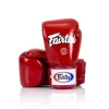 Gants de boxe Fairtex bgv1 rouge Gants de boxe Fairtex BGV1 rouge Muay Thai premium fabriqués en Thaïlande avec protection haute densité pour entraînement boxe kickboxing et sports de combat