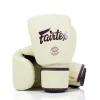 Gants de boxe Fairtex bgv16 beige Gants de boxe beige Fairtex BGV16 pour Muay Thai et boxe professionnelle