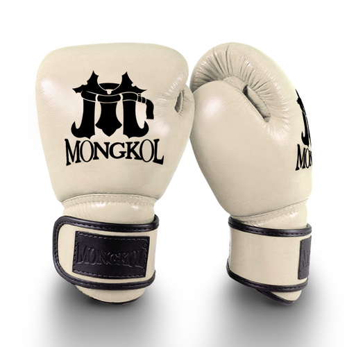 Gants de boxe Mongkol-Thai-Boxing Khaki gants de boxe mongkol thai boxing khaki