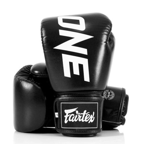 Gants de boxe Fairtex BGV1 ONE X pour Muay Thai et entraînement professionnel
