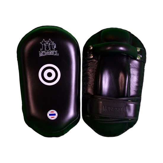 Paos Mongkol noir KGM02 de frappe Muay Thaï en taille unique disponibles en plusieurs couleurs