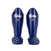 Protèges-tibias Fairtex SP5 bleu pour Muay Thai et kickboxing professionnel