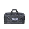 Sac de sport Twins BAG2 noir vue de face, logo Twins Special et inscription Fighting Spirit, poignées supérieures