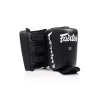 calf kick fairtex face et dos Paire de protège-mollets Fairtex SP10 noirs en cuir microfibre avec sangle velcro réglable, pour Muaythai, MMA et kickboxing