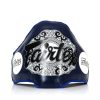 ceinture de frappe Fairtex bpv2-bleu Ceinture de frappe Fairtex BPV2 bleu marine avec motif thaïlandais