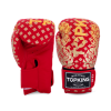 gants top king kanok 2 Gants de boxe TopKing Kanok 2 rouge pour Muay Thai et kickboxing professionnel