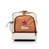 Sac de sport Fairtex BAG2 beige vue de côté avec poche filet