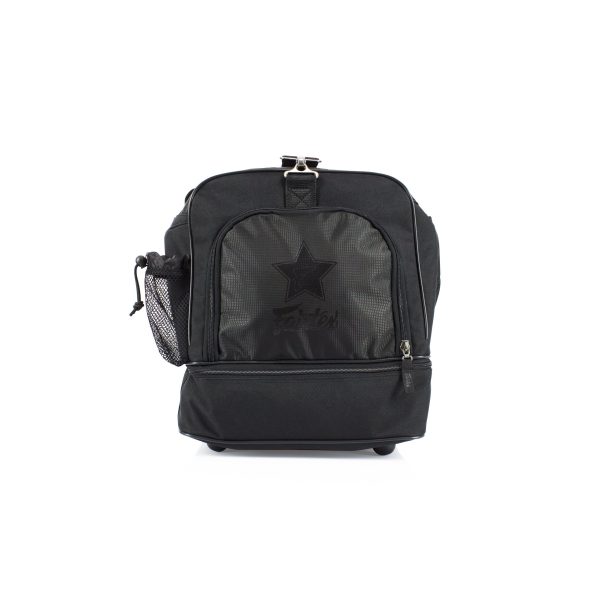Sac de sport Fairtex BAG2 noir vue de côté avec poche filet